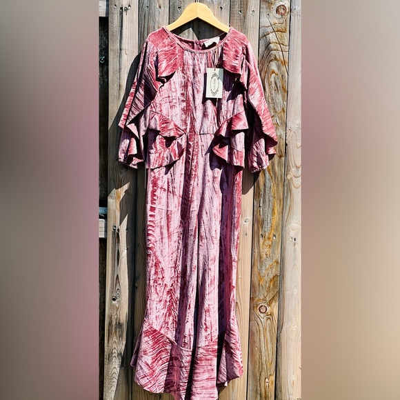 MIA Joy VALERY Rose Jumpsuit NWT - Picture 3 of 10